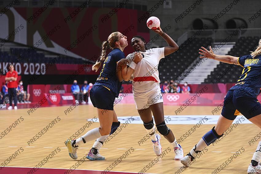 blohm (linn) zaadi (grace) FRANCE-SUEDE (29-27) 