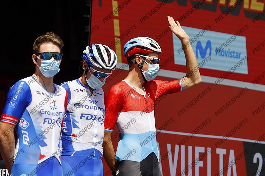 Vuelta Espana 2021 - 76th Edition - 2nd stage Caleruega - Burgos - 15/08/2021 - Team Groupama FDJ VUELTA ETAPE 02 CALERUEGA/BURGOS 