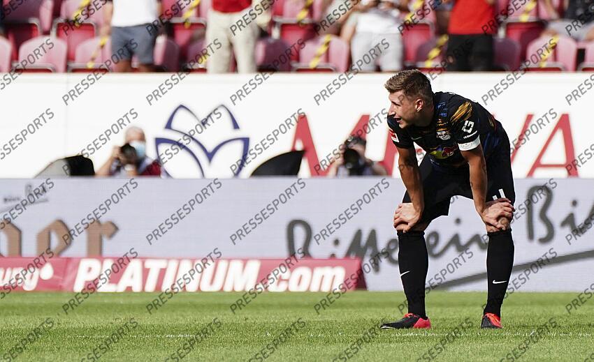 Willi Orban (Leipzig) Mainz, 15.08.2021, Fussball, Bundesliga, 1. FSV Mainz 05 - RB Leipzig MAYENCE-RB LEIPZIG (1-0) 