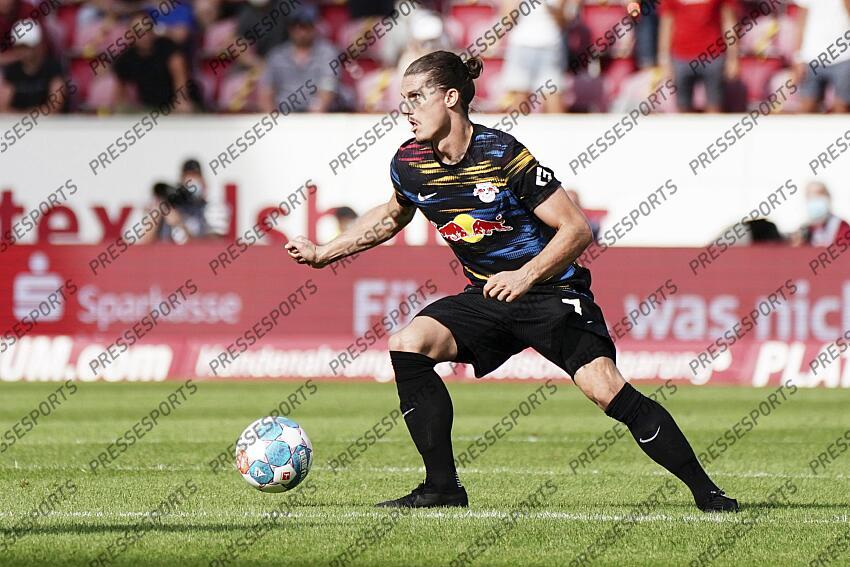 Marcel Sabitzer (Leipzig) Mainz, 15.08.2021, Fussball, Bundesliga, 1. FSV Mainz 05 - RB Leipzig MAYENCE-RB LEIPZIG (1-0) 
