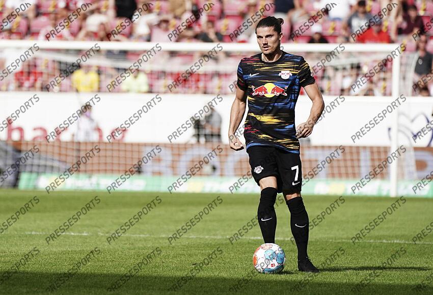 Marcel Sabitzer (Leipzig) Mainz, 15.08.2021, Fussball, Bundesliga, 1. FSV Mainz 05 - RB Leipzig MAYENCE-RB LEIPZIG (1-0) 