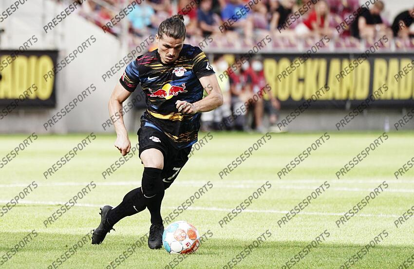 Marcel Sabitzer (Leipzig) Mainz, 15.08.2021, Fussball, Bundesliga, 1. FSV Mainz 05 - RB Leipzig MAYENCE-RB LEIPZIG (1-0) 