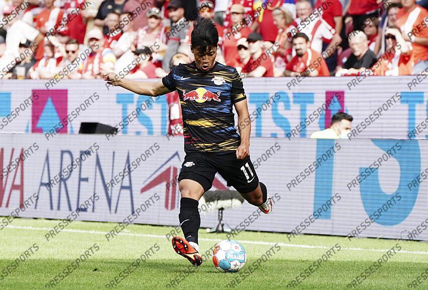 Hee-Chan Hwang (Leipzig) Mainz, 15.08.2021, Fussball, Bundesliga, 1. FSV Mainz 05 - RB Leipzig MAYENCE-RB LEIPZIG (1-0) 