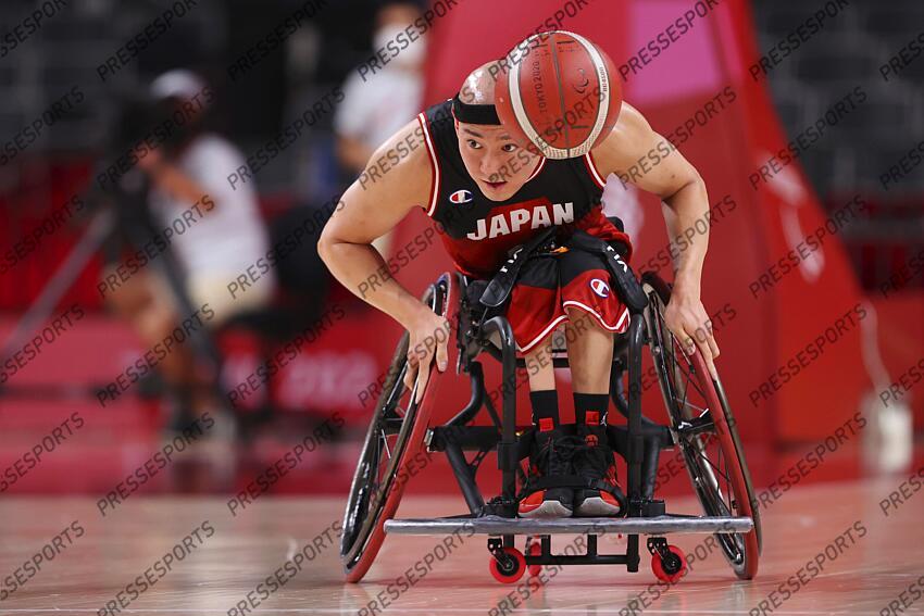 Ryuga Akaishi (JPN), AUGUST 30, 2021 - Wheelchair Basketball : Men's Preliminary Round Group A match between Turkey - Japan during the Tokyo 2020 Paralympic Games at the Ariake Arena in Tokyo, Japan. (Photo by Yohei Osada/AFLO SPORT) JEUX PARALYMPIQUES DE TOKYO 2020 