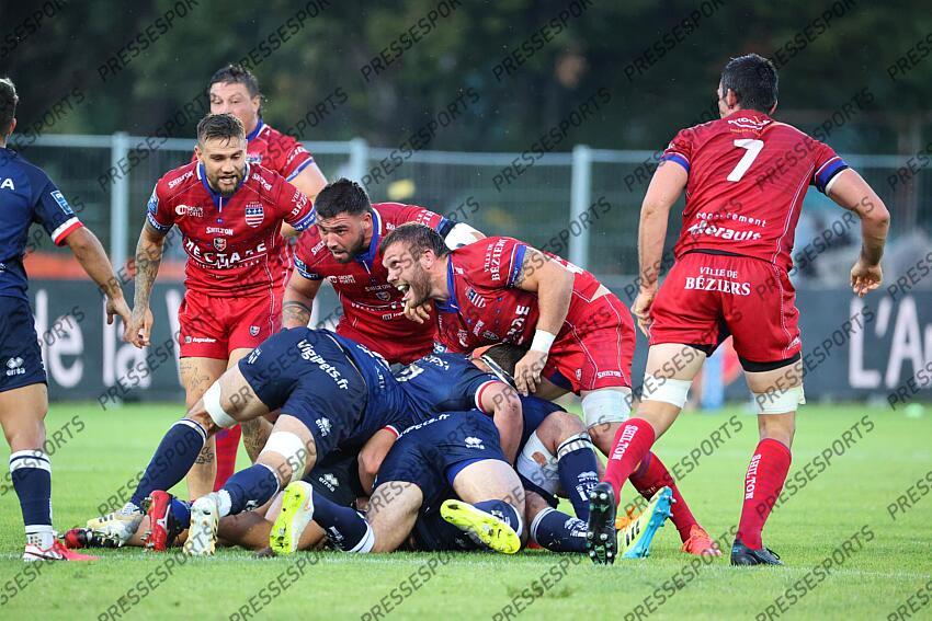 bisman (thibaut) marco pena (dorian) barrere (jean baptiste) AGEN-BEZIERS (9-12) 