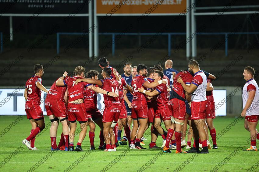 poi (jarrod) - 12 goillot (jean victor) - 20 AGEN-BEZIERS (9-12) 