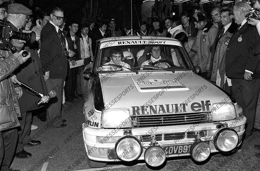 andrie (jean marc) ragnotti (jean) RALLYE DE MONTE CARLO 