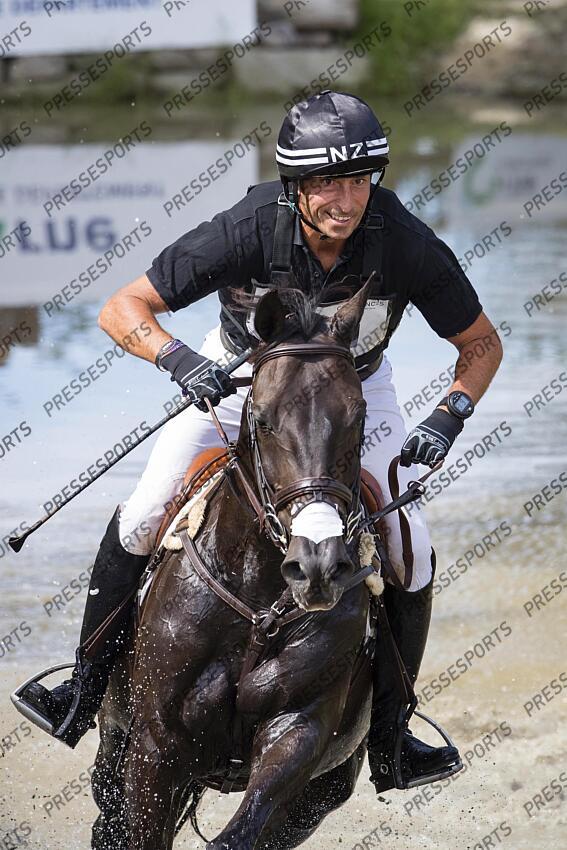 Le Grand Complet 2021. Haras du Pin. CCI04-S. Tim PRICE (NZL). HAPPY BOY Photographie Eric KNOLL LE GRAND COMPLET HARAS DU PINS 