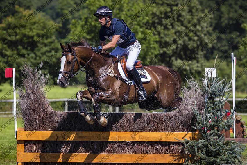 Le Grand Complet 2021. Haras du Pin. CCI2-L. Tim PRICE (NZL). JARILLO Photographie Eric KNOLL LE GRAND COMPLET HARAS DU PINS 