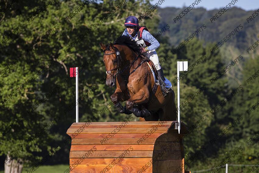 Le Grand Complet 2021. Haras du Pin. CCI2-S. Jean TEULERE (FRA). ERO DE CANTRAIE Photographie Eric KNOLL LE GRAND COMPLET HARAS DU PINS 