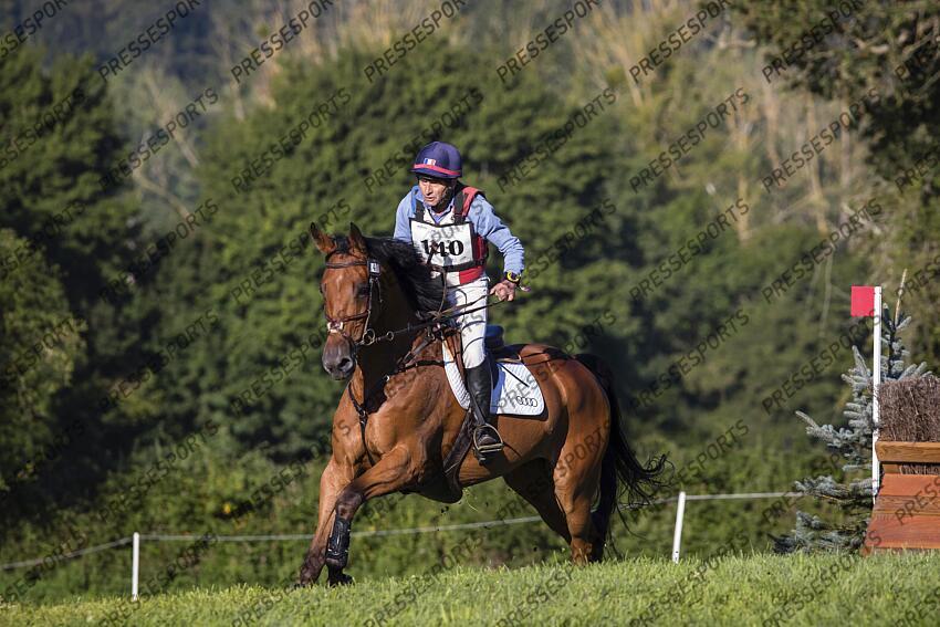 Le Grand Complet 2021. Haras du Pin. CCI2-S. Jean TEULERE (FRA). ERO DE CANTRAIE Photographie Eric KNOLL LE GRAND COMPLET HARAS DU PINS 