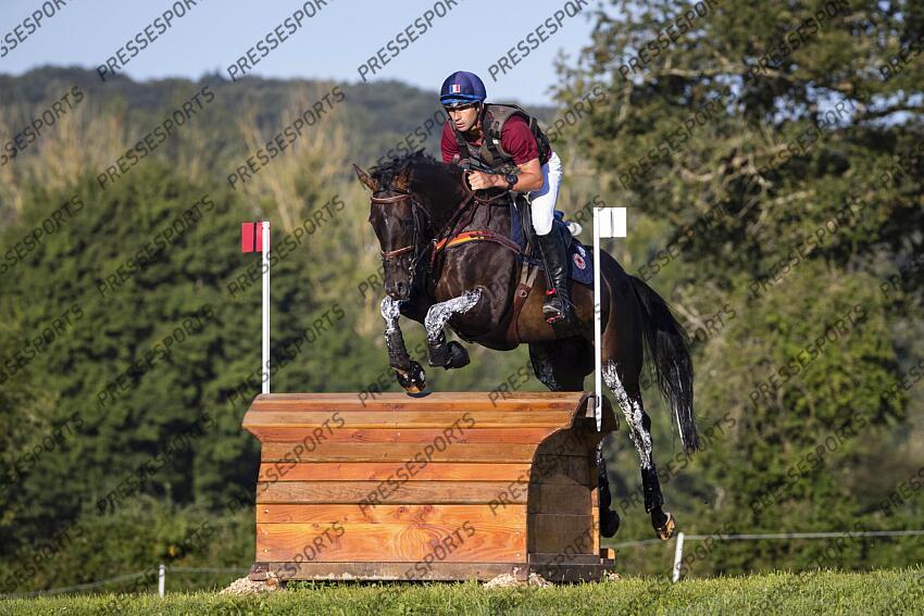 Le Grand Complet 2021. Haras du Pin. CCI2-S. Astier NICOLAS (FRA). RAGNAR Photographie Eric KNOLL LE GRAND COMPLET HARAS DU PINS 