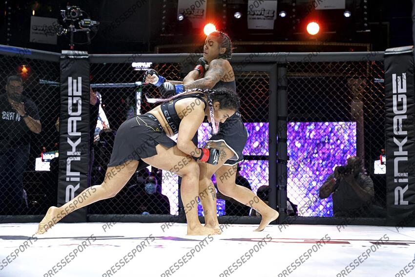 zouak (rizlen) (fra) gant rouge pereira (jennifer) (bra) gant bleu MMA GRAND PRIX 4 