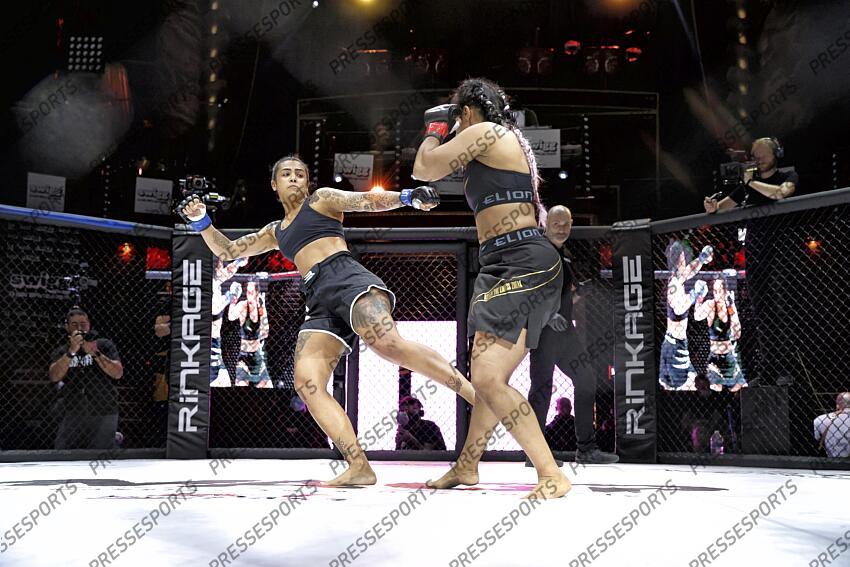 zouak (rizlen) (fra) gant rouge pereira (jennifer) (bra) gant bleu MMA GRAND PRIX 4 