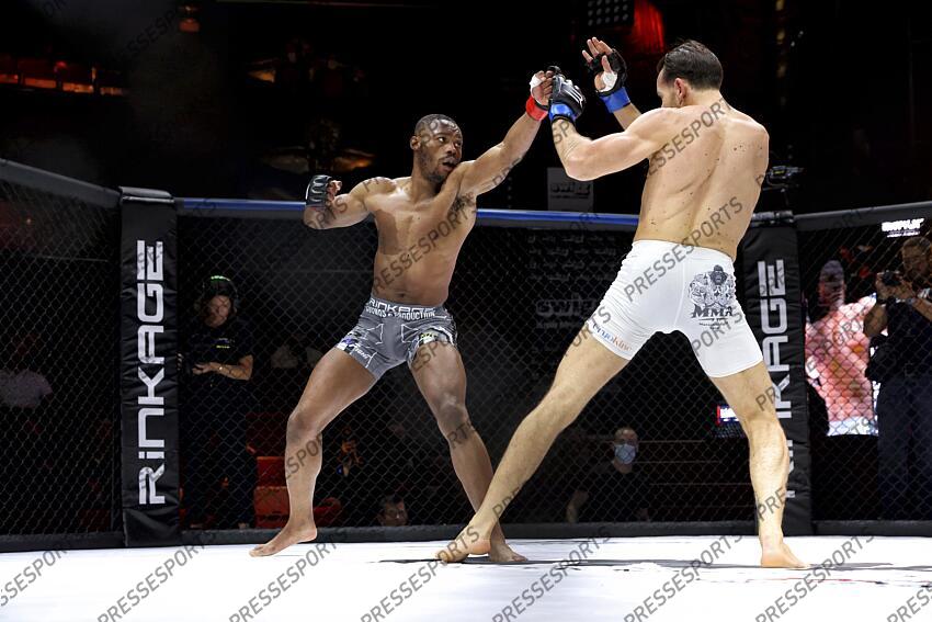 gbolou (morgan) (fra) gant rouge dumas (maxime) (fra) gant bleu MMA GRAND PRIX 4 