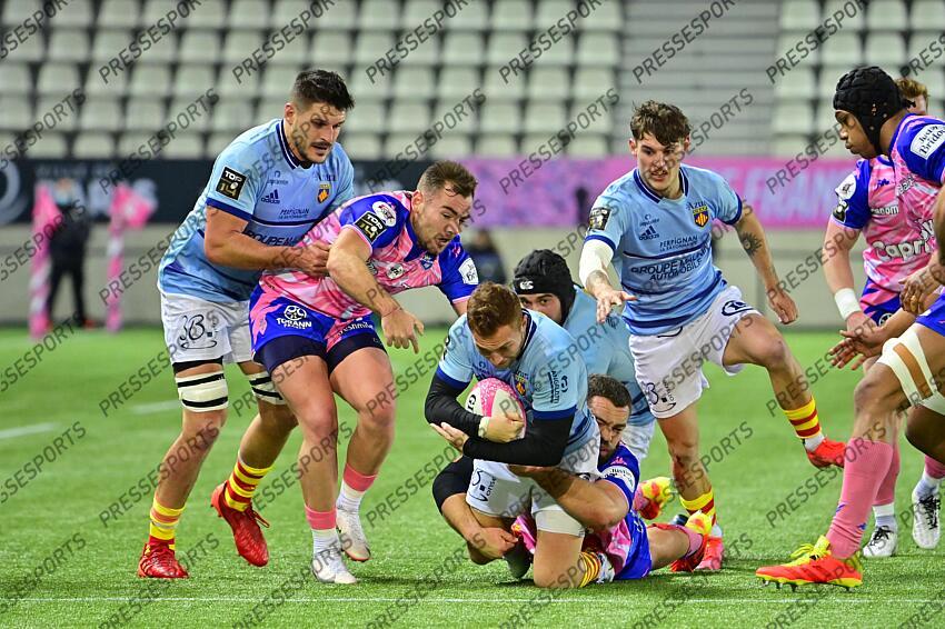 brazo (alan) segonds (joris) dubois (lucas) briatte (hugues) STADE FRANCAIS-PERPIGNAN (27-17) 