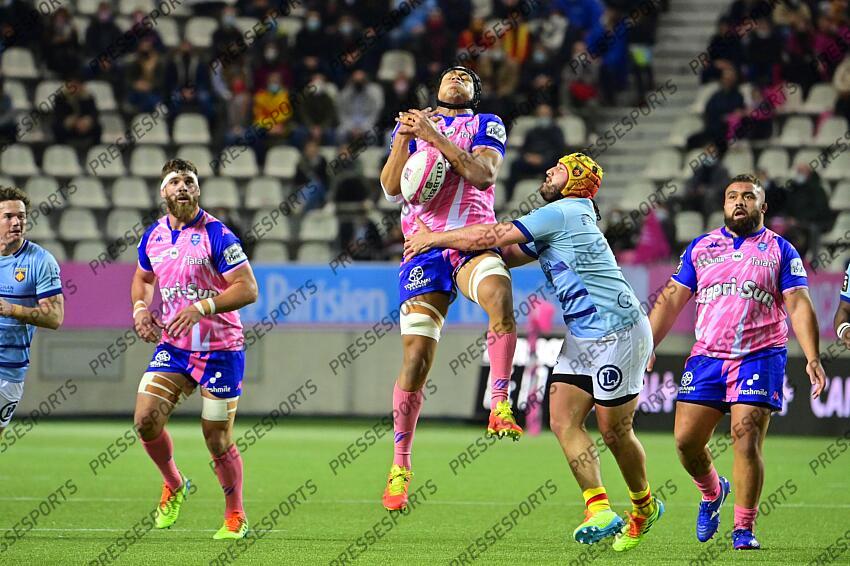azagoh (pierre henri) velarte (lucas) STADE FRANCAIS-PERPIGNAN (27-17) 