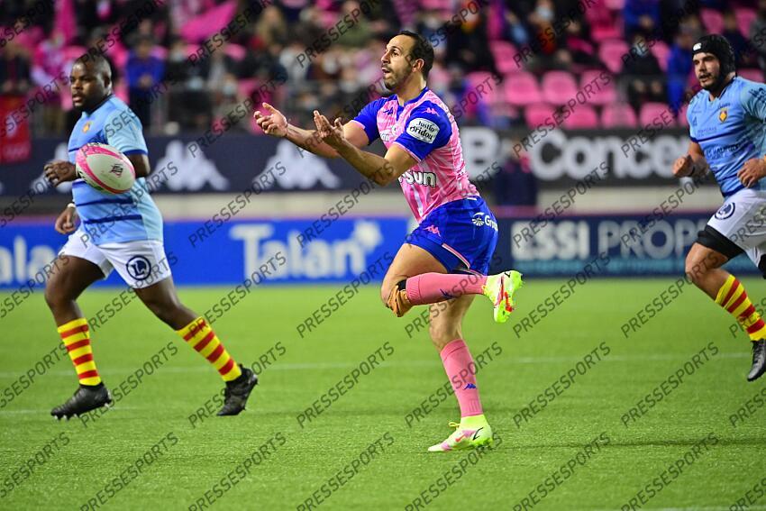 hamdaoui (kylan) STADE FRANCAIS-PERPIGNAN (27-17) 