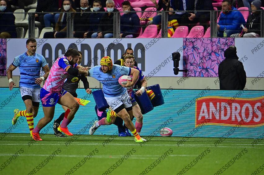 da silva (lucas) velarte (lucas) STADE FRANCAIS-PERPIGNAN (27-17) 