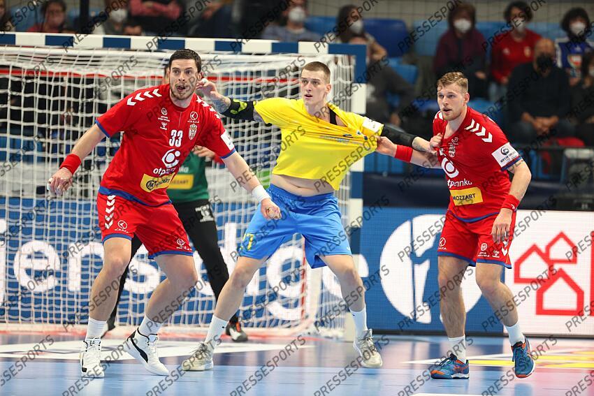 marsenic (mijajlo) burzak (ivan) pechmalbec (dragan) SERBIE-UKRAINE (31-23) 