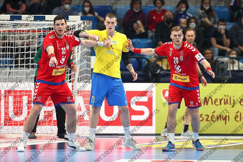 marsenic (mijajlo) burzak (ivan) pechmalbec (dragan) SERBIE-UKRAINE (31-23) 