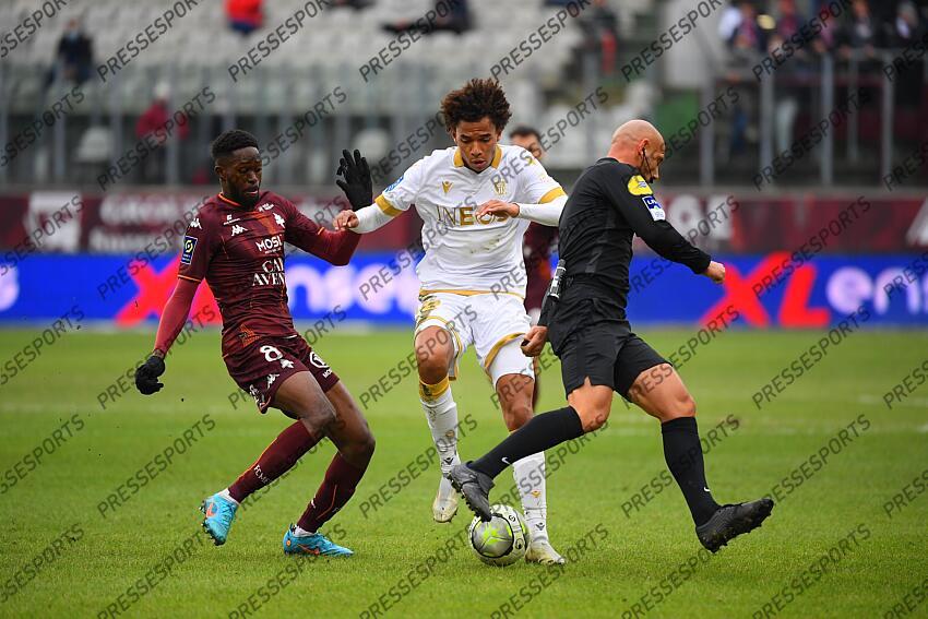 traore (boubacar) stengs (calvin) delerue (amaury) METZ-NICE (0-2) 