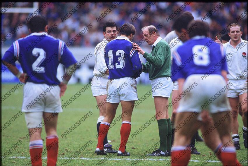 carling (will) sella (philippe) hildicth (stephen) FRANCE-ANGLETERRE (13-31) 