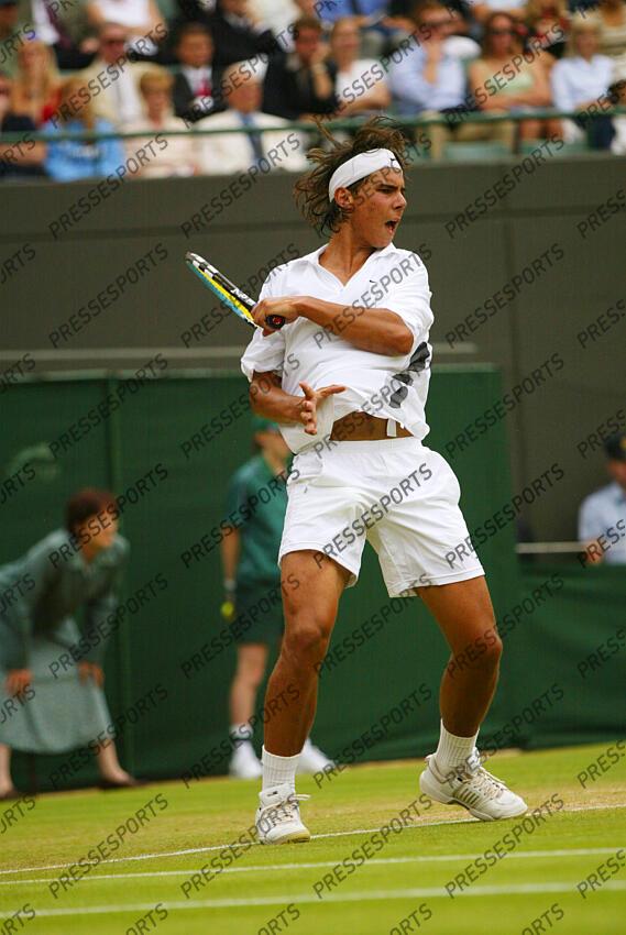 nadal (rafael) TOURNOI DE WIMBLEDON 