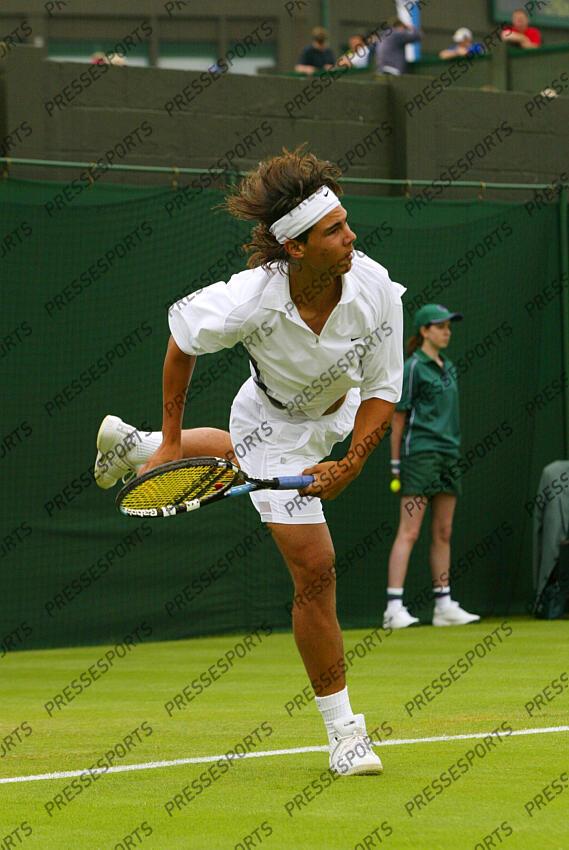nadal (rafael) TOURNOI DE WIMBLEDON 