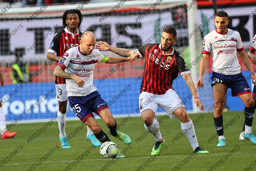 gastien (johan) delort (andy) NICE-CLERMONT FOOT (0-1) 