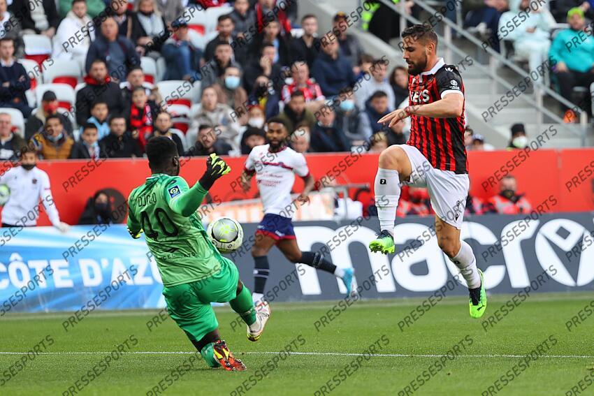 djoco (ouparine) delort (andy) NICE-CLERMONT FOOT (0-1) 