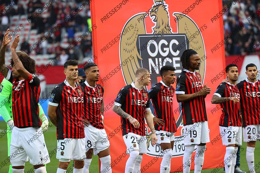 daniliuc (flavius) lemina (mario) bard (melvin) boudaoui (hicham) thuram (khephren) NICE-CLERMONT FOOT (0-1) 