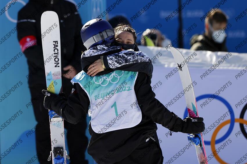 BEIJING, CHINA - FEBRUARY 8 : Mathilde Gremaud of Team Switzerland wins the bronze medal during the Olympic Games 2022, Women's Freeski Big Air on February 8, 2022 in Zhangjiakou China. (Photo by Christophe Pallot/Agence Zoom) BIG AIR FEMMES 