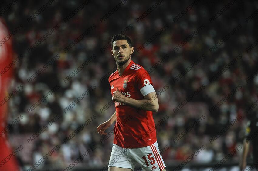Yanemchuck, joueur de Benfica, lors du match entre son équipe et l'équipe de Vitória de Guimarães lors du match de football de la Ligue portugaise I qui s'est tenu à l'Estádio da Luz, Lisbonne, Portugal, le 27 février 2022. CARLOS BARROSO /PRESSESPORTS BENFICA-VITORIA GUIMARAES (3-0) 