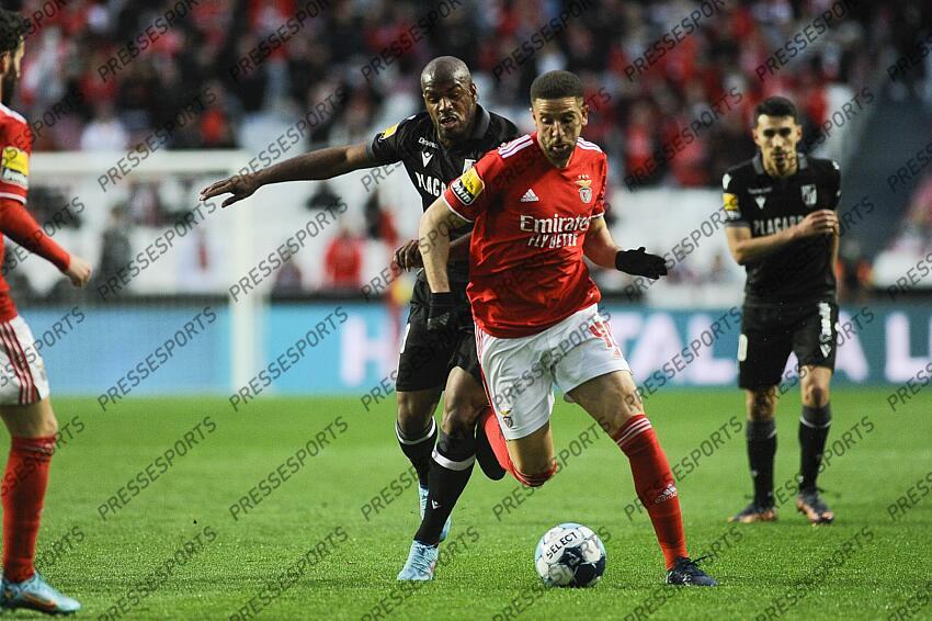 NomeAdel Taarabt, joueur de Benfica, lors du match entre son équipe et l'équipe de Vitória de Guimarães lors du match de football de la Ligue portugaise I qui s'est tenu à l'Estádio da Luz, Lisbonne, Portugal, le 27 février 2022. CARLOS BARROSO /PRESSESPORTS BENFICA-VITORIA GUIMARAES (3-0) 