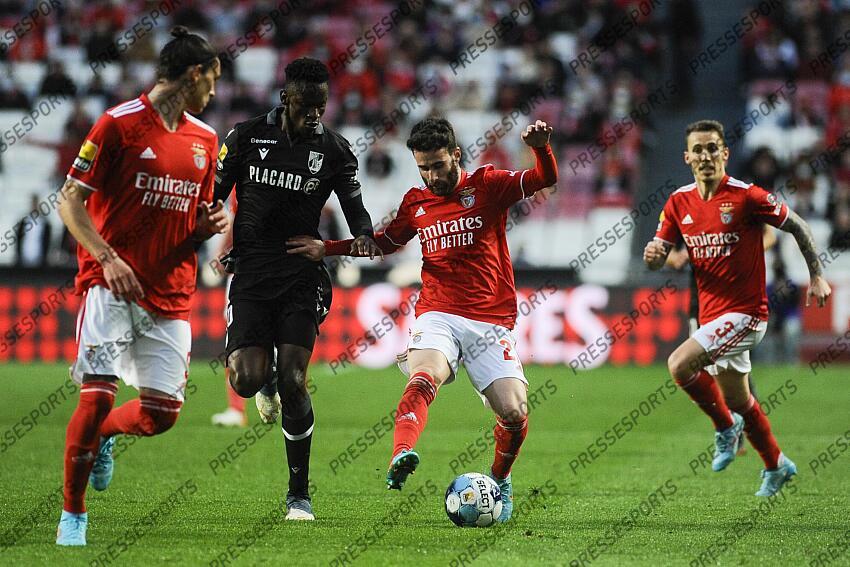 Rafa, joueur de Benfica, lors du match entre son équipe et l'équipe de Vitória de Guimarães lors du match de football de la Ligue portugaise I qui s'est tenu à l'Estádio da Luz, Lisbonne, Portugal, le 27 février 2022. CARLOS BARROSO /PRESSESPORTS BENFICA-VITORIA GUIMARAES (3-0) 
