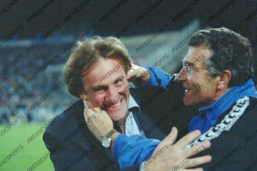 DEPARDIEU (GERARD) BOURGOIN (GERARD) MARSEILLE-AUXERRE MARSEILLE-AUXERRE (1-1) (tab 1-3) 