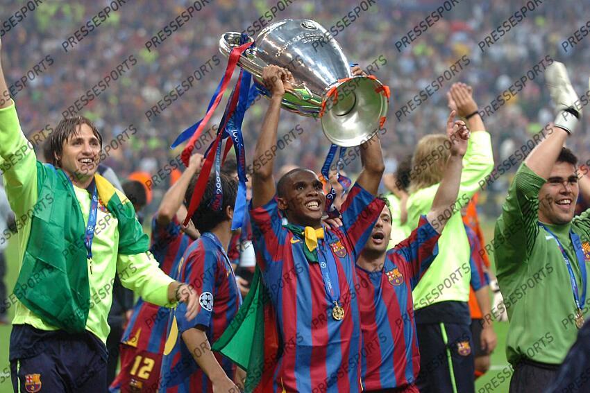 edmilson eto'o (samuel) giuly (ludovic) valdes (victor) 