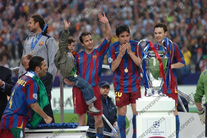 motta (thiago) giuly (diego) giuly (ludovic) deco iniesta (andres) 