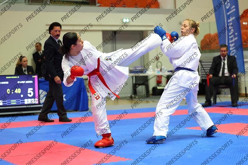 assma (charif) (fra) ceinture rouge CHAMPIONNAT DE FRANCE DE KARATE 