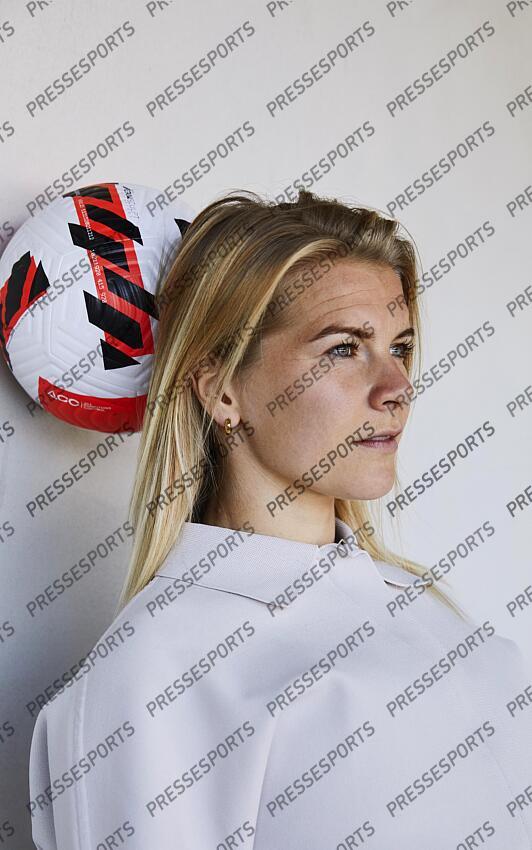 hegerberg (ada) MAGAZINE HEGERBERG Ada Hegerberg au Groupama Stadium à Lyon le 18 avril 2022 