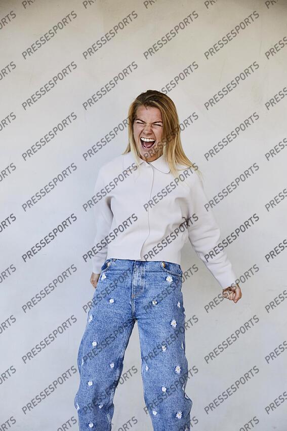 hegerberg (ada) MAGAZINE HEGERBERG Ada Hegerberg au Groupama Stadium à Lyon le 18 avril 2022 MAG (2067) du 23/04/2022 