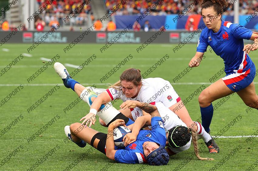 forlani (audrey) breach (jess) infante (leanne) FRANCE-ANGLETERRE (12-24) 