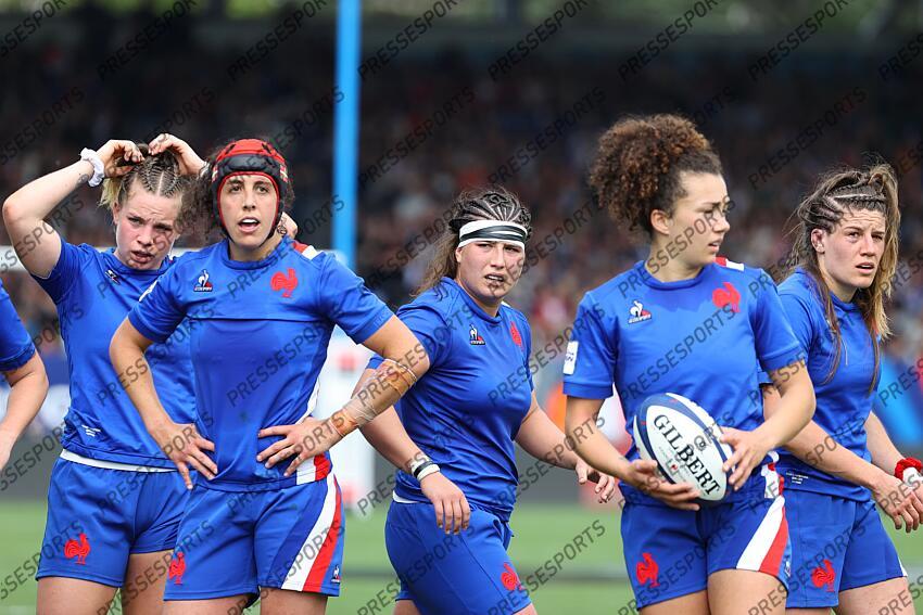 menager (romane) ferer (celine) joyeux (clara) hermet (gaelle) FRANCE-ANGLETERRE (12-24) 