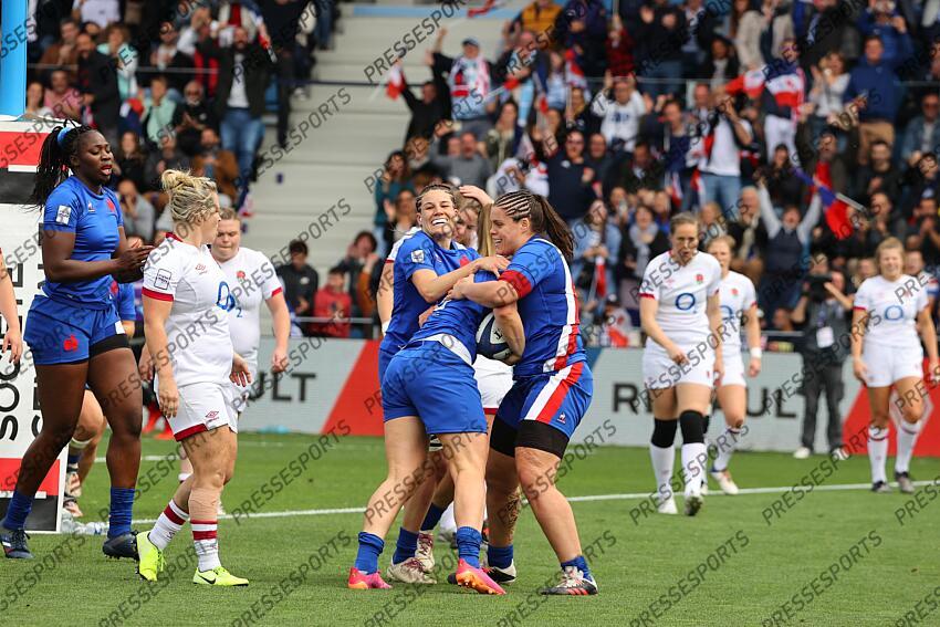 hermet (gaelle) menager (romane) deshayes (annaelle) FRANCE-ANGLETERRE (12-24) 