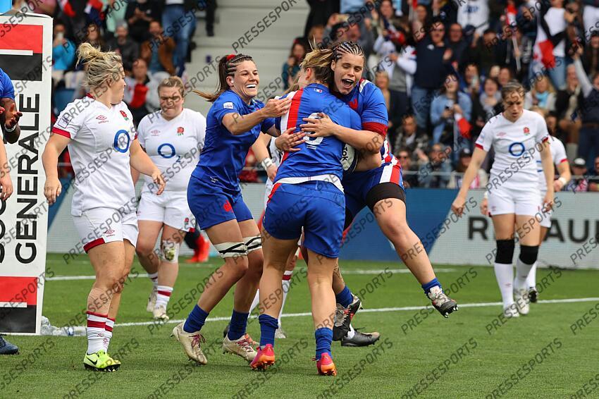 hermet (gaelle) menager (romane) deshayes (annaelle) FRANCE-ANGLETERRE (12-24) 