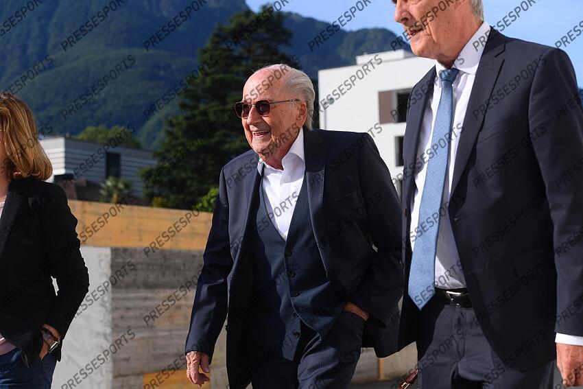 blatter (corinne) blatter (sepp) PROCES PLATINI/BLATTER 