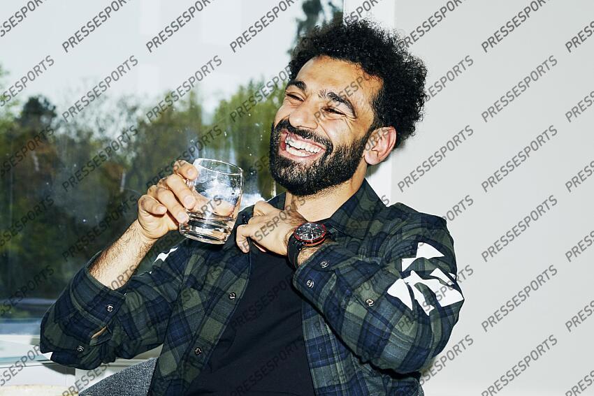Mohamed Salah, footballeur, le 30 avril 2022 à Manchester (UK). MAGAZINE SALAH 