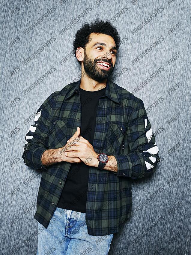 Mohamed Salah, footballeur, le 30 avril 2022 à Manchester (UK). MAGAZINE SALAH 