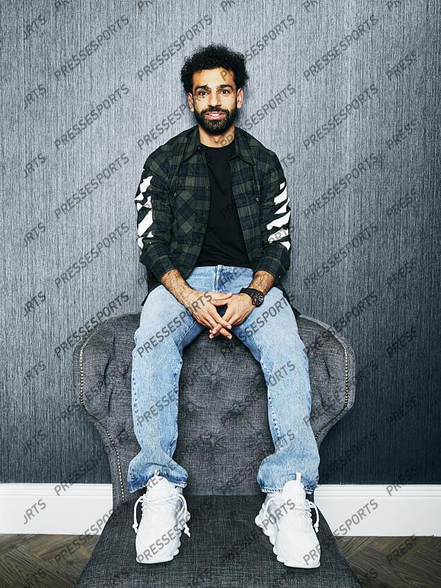 Mohamed Salah, footballeur, le 30 avril 2022 à Manchester (UK). MAGAZINE SALAH 